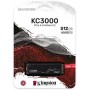 Накопитель SSD 512GB Kingston KC3000 M.2 2280 PCIe 4.0 x4 NVMe 3D TLC (SKC3000S/512G)