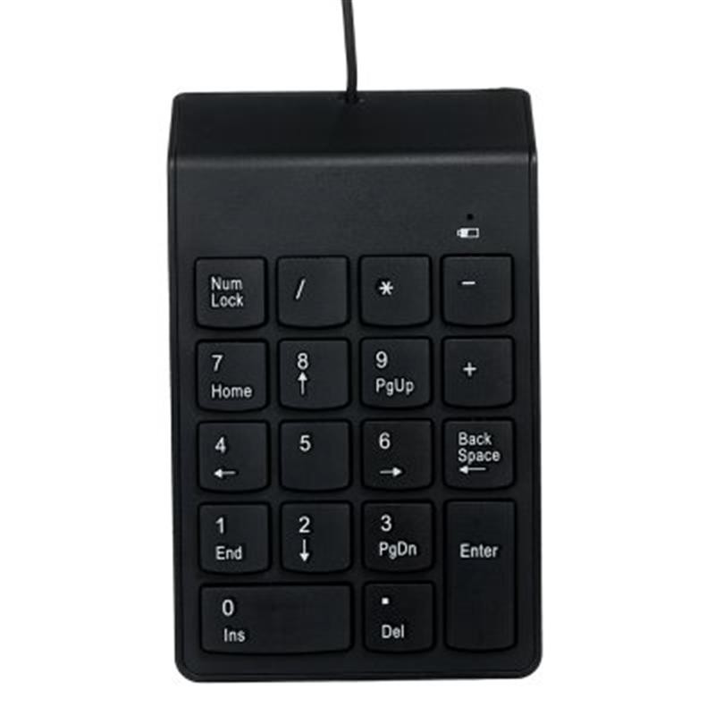 Купить ᐈ Кривой Рог ᐈ Низкая цена ᐈ Цифровой клавиатурный блок Gembird KPD-U-03 Black