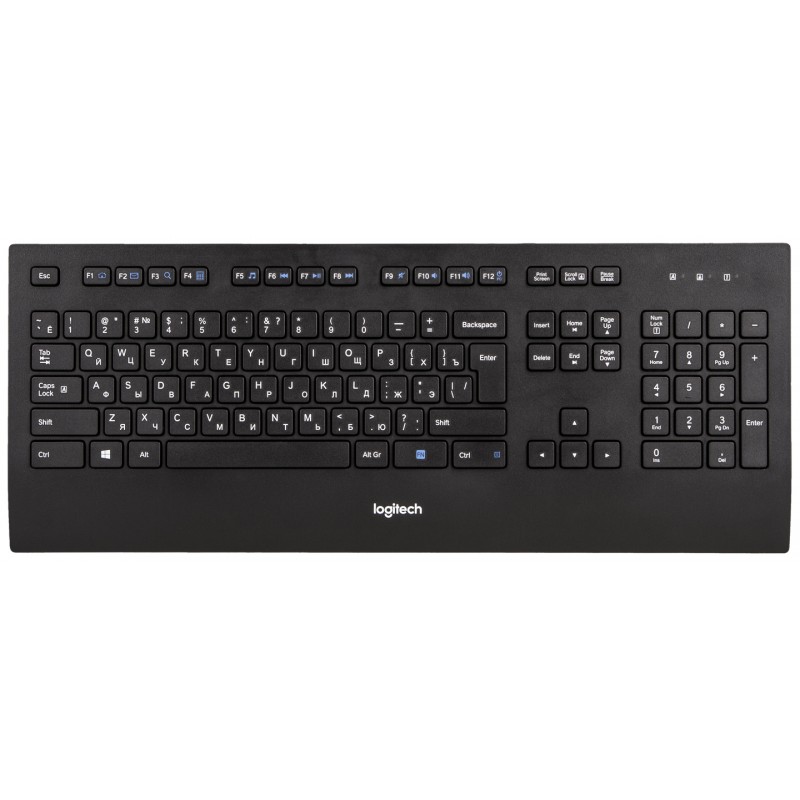 Купить ᐈ Кривой Рог ᐈ Низкая цена ᐈ Клавиатура Logitech K280e Black (920-005217)