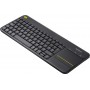 Купить ᐈ Кривой Рог ᐈ Низкая цена ᐈ Клавиатура беспроводная Logitech K400 Plus Black (920-007145)