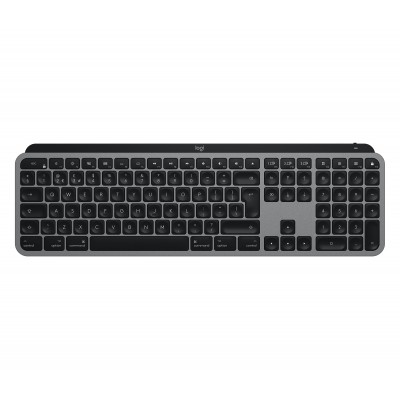 Купить ᐈ Кривой Рог ᐈ Низкая цена ᐈ Клавиатура беспроводная Logitech MX Keys Wireless for Mac Ukr Space Gray (920-009558)