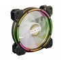 Вентилятор Frime Iris LED Fan Think Ring RGB HUB (FLF-HB120TRRGBHUB16), 120х120х25 мм, 6-pin, Black