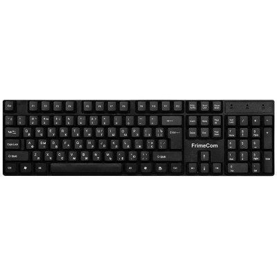 Купить ᐈ Кривой Рог ᐈ Низкая цена ᐈ Клавиатура FrimeCom K12 Ukr Black