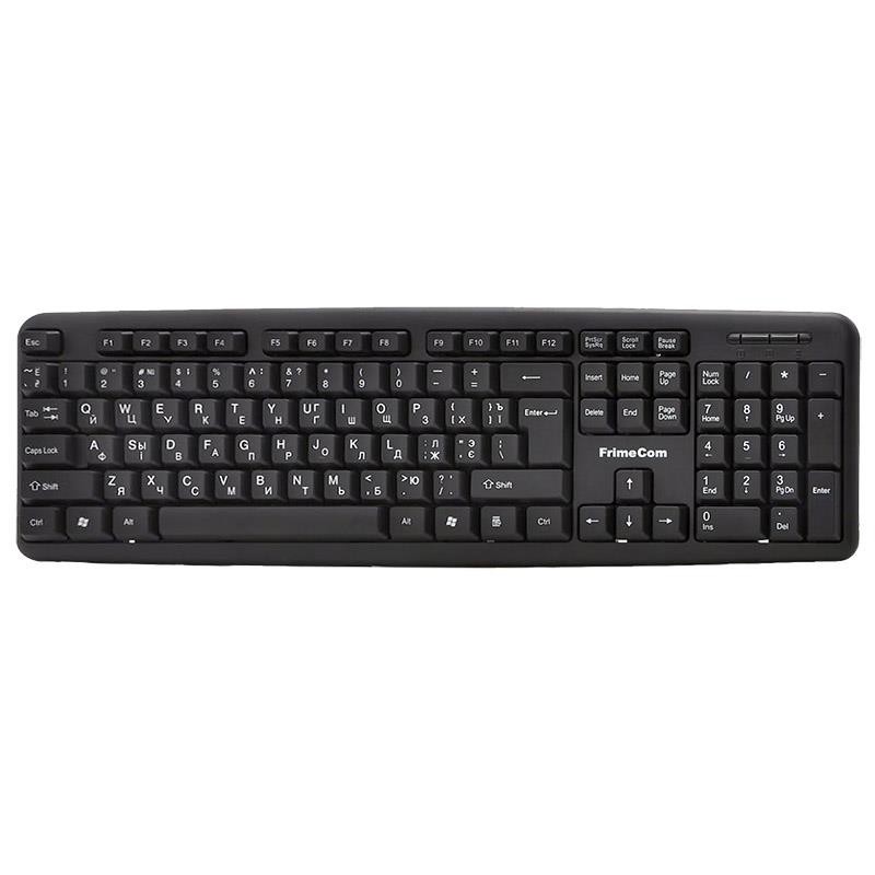 Купить ᐈ Кривой Рог ᐈ Низкая цена ᐈ Клавиатура FrimeCom FС-505 Black