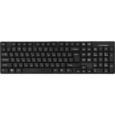 Купить ᐈ Кривой Рог ᐈ Низкая цена ᐈ Клавиатура Crown CMK-479 Black