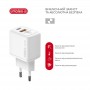 Мережевий зарядний пристрій Intaleo TCG30GAN USB-C PD+USB-A QC 3.0 White (1283126578274)