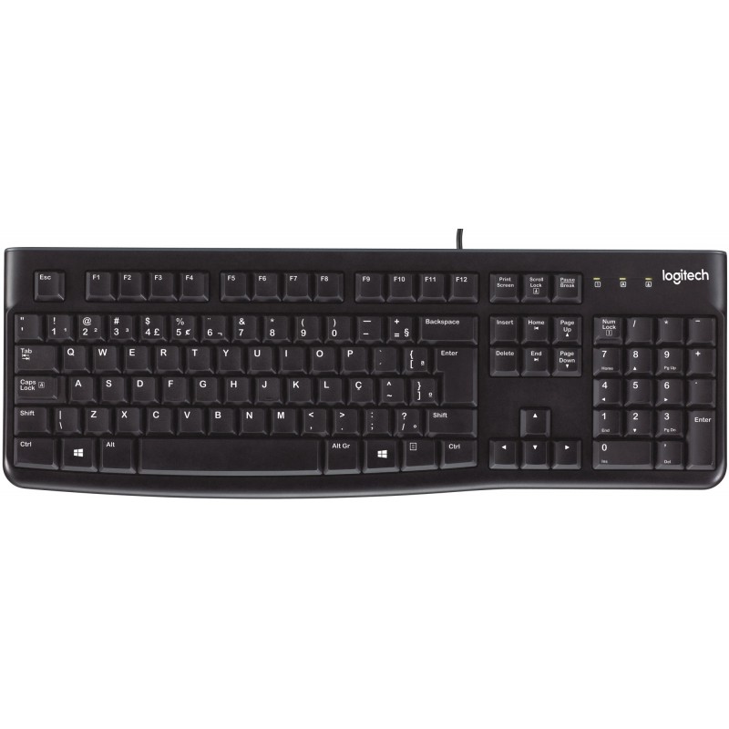 Купить ᐈ Кривой Рог ᐈ Низкая цена ᐈ Клавіатура Logitech K120 for Business Ukr Black (920-002643)