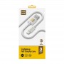 Купить ᐈ Кривой Рог ᐈ Низкая цена ᐈ Кабель Luxe Cube USB-Lightning, 3А, 1м, белый (7775557575228)