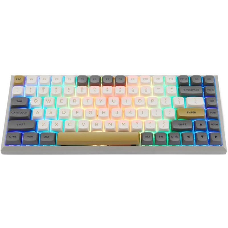 Купить ᐈ Кривой Рог ᐈ Низкая цена ᐈ Клавиатура беспроводная Motospeed SK84 Outemu Blue Grey (mtsk84mb)