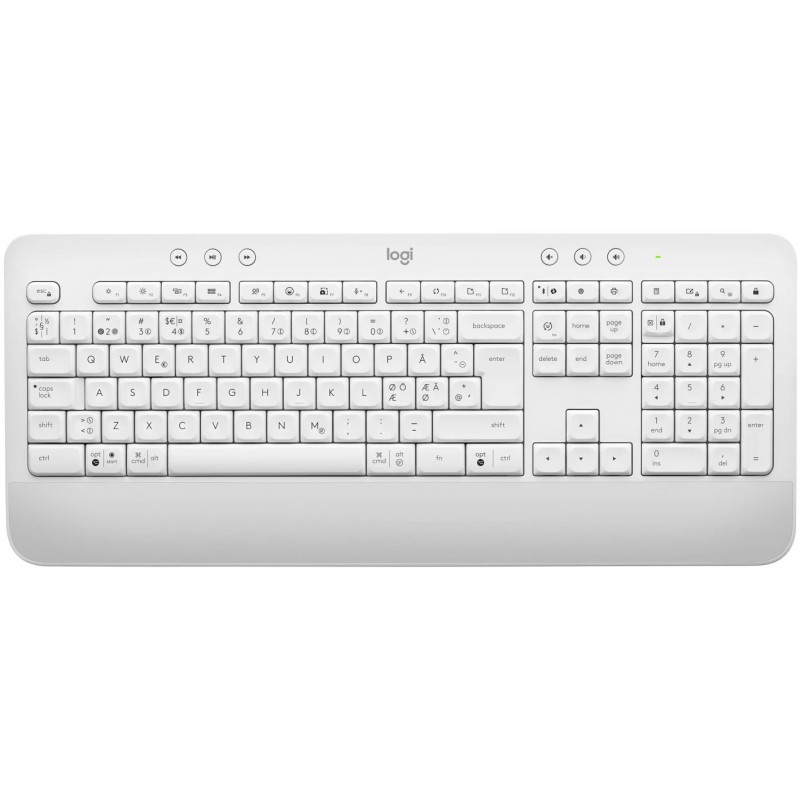 Купить ᐈ Кривой Рог ᐈ Низкая цена ᐈ Клавиатура беспроводная Logitech Signature K650 US OffWhite USB (920-010977)