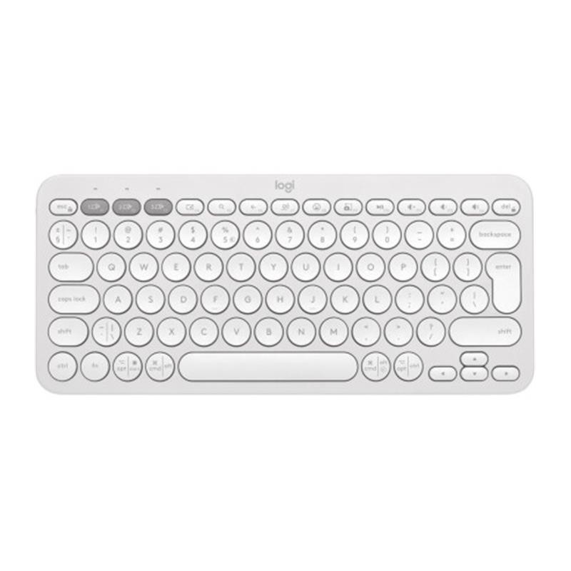 Купить ᐈ Кривой Рог ᐈ Низкая цена ᐈ Клавиатура Logitech Pebble Keys 2 K380s White (920-011852)