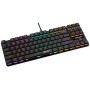 Купить ᐈ Кривой Рог ᐈ Низкая цена ᐈ Клавиатура Canyon Cometstrike GK-50 RGB TKL ENG/UKR USB Black (CND-SKB50-US)