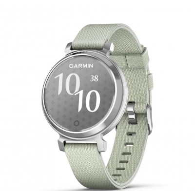 Купити Смарт-часы Garmin Lily 2 Silver with Sage Gray Nylon Band (010-02839-63); 1.0" (240x201) Liquid Crystal / Bluetooth / GPS