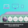 Купить ᐈ Кривой Рог ᐈ Низкая цена ᐈ Клавиатура беспроводная Logitech Pop Wireless Daydream Mint (920-010736)