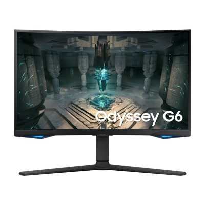 Монитор Samsung 32" Odyssey G6 LS32BG650E (LS32BG650EIXUA) VA Black Curved; 2560х1440 (240 Гц), 1 мс, 350 кд/м2, DisplayPort, 2x