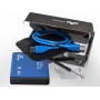 Внешний карман Frime SATA HDD/SSD 2.5", USB 3.0, Metal, Blue (FHE22.25U30) Купить Кривой Рог