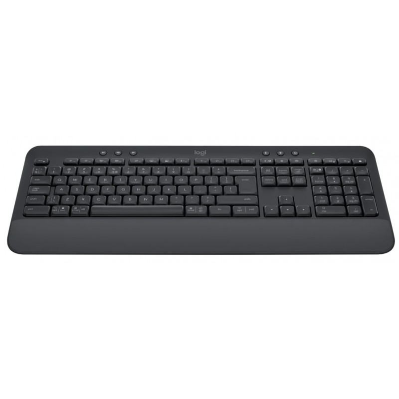 Купить ᐈ Кривой Рог ᐈ Низкая цена ᐈ Клавиатура беспроводная Logitech Signature K650 US Graphite USB (920-010945)