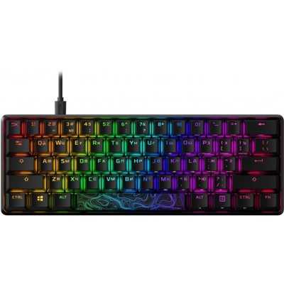 Купить ᐈ Кривой Рог ᐈ Низкая цена ᐈ Клавиатура HyperX Alloy Origins 60 Red RGB Black (4P5N0AA)