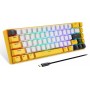 Купить ᐈ Кривой Рог ᐈ Низкая цена ᐈ Клавиатура беспроводная Motospeed BK67 Longhua Blue Yellow (mtbk67ymb)
