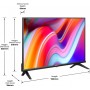 Купить ᐈ Кривой Рог ᐈ Низкая цена ᐈ Телевизор Hisense 40A4K