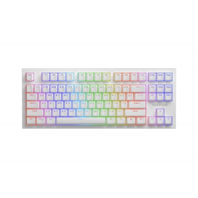 Купить ᐈ Кривой Рог ᐈ Низкая цена ᐈ Клавиатура Hator Skyfall 2 TKL Pro Orange White (HTK-751) 
