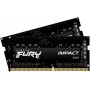 Купить ᐈ Кривой Рог ᐈ Низкая цена ᐈ Модуль памяти SO-DIMM 2x8GB/2666 DDR4 Kingston Fury Impact (KF426S15IBK2/16)