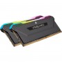 Купить ᐈ Кривой Рог ᐈ Низкая цена ᐈ Модуль памяти DDR4 2x16GB/3600 Corsair Vengeance RGB Pro SL Black (CMH32GX4M2D3600C18)