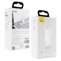 Купить ᐈ Кривой Рог ᐈ Низкая цена ᐈ Сетевое зарядное устройство Baseus GaN2 Lite (1USB, 1USB-C) 65W White (CCGAN2L-B02)