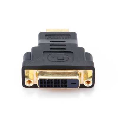 Купить ᐈ Кривой Рог ᐈ Низкая цена ᐈ Адаптер Cablexpert HDMI - DVI, (M/F), Black (A-HDMI-DVI-3)