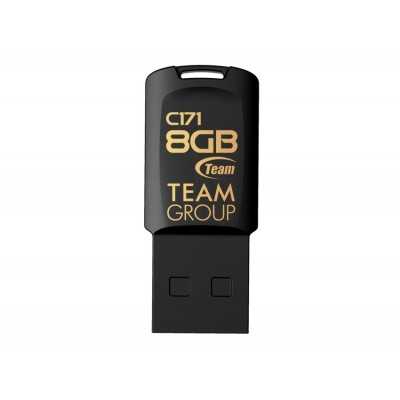 Купить ᐈ Кривой Рог ᐈ Низкая цена ᐈ Флеш-накопитель USB 8GB Team C171 Black (TC1718GB01)