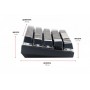 Купить ᐈ Кривой Рог ᐈ Низкая цена ᐈ Клавиатура беспроводная Motospeed CK62 Outemu Blue Black (mtck62bmb)