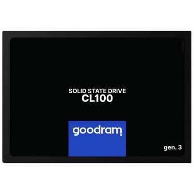Купить ᐈ Кривой Рог ᐈ Низкая цена ᐈ Накопитель SSD 120GB Goodram CL100 GEN.3 2.5" SATAIII TLC (SSDPR-CL100-120-G3)