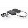 Купить ᐈ Кривой Рог ᐈ Низкая цена ᐈ Внешний карман Gembird SATA HDD 2.5", USB 3.1, алюминий, Black (EE2-U3S-6)
