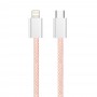 Кабель ColorWay Lightning + USB Type-C (M/M), 3.0 А, 1 м, Pink (CW-CBPDCL061-P)