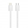 Кабель ColorWay Lightning + USB Type-C (M/M), 3.0 А, 1 м, Grey (CW-CBPDCL061-GR)