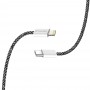 Кабель ColorWay Lightning + USB Type-C (M/M), 3.0 А, 1 м, Black (CW-CBPDCL061-BK)