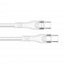 Кабель ColorWay USB Type-C + USB Type-C (M/M), 5.0 А, 1 м, White (CW-CBPDCC065-WT)