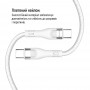 Кабель ColorWay USB Type-C + USB Type-C (M/M), 5.0 А, 1 м, White (CW-CBPDCC065-WT)