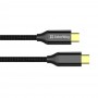 Кабель ColorWay USB Type-C + USB Type-C (M/M), 5.0 А, 1 м, Black (CW-CBPDCC062-BK)