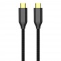 Кабель ColorWay USB Type-C + USB Type-C (M/M), 5.0 А, 1 м, Black (CW-CBPDCC062-BK)