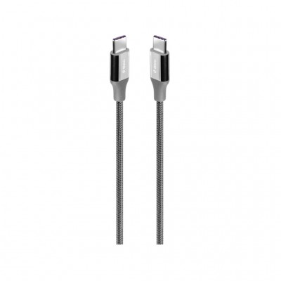 Кабель Ttec AlumiCable USB Type-C - USB Type-C (M/M), 3 м, Dark-Gray (2DK52UG)