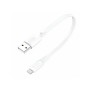 Кабель Foneng X107 USB - USB Type-C (M/M), 3 A, 0.25 м, White (X107-CA-TC)