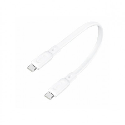 Кабель Foneng X107 USB Type-C - USB Type-C (M/M), 60W, 0.25 м, White (X107-CA-TCTC)