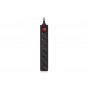 Купить ᐈ Кривой Рог ᐈ Низкая цена ᐈ Фильтр питания REAL-EL RS-6 Protect M 5м Black (EL122300036)