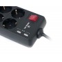 Купить ᐈ Кривой Рог ᐈ Низкая цена ᐈ Фильтр питания REAL-EL RS-8 Protect USB 3.0m Black