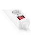Купить ᐈ Кривой Рог ᐈ Низкая цена ᐈ Фильтр питания REAL-EL RS-Protect M 1.8м White (EL122300025)