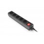 Купить ᐈ Кривой Рог ᐈ Низкая цена ᐈ Фильтр питания REAL-EL RS-Protect M 5м Black (EL122300030)