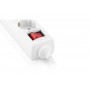 Купить ᐈ Кривой Рог ᐈ Низкая цена ᐈ Фильтр питания REAL-EL RS-6 Protect M 1.8м White (EL122300031)