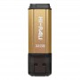 Купить ᐈ Кривой Рог ᐈ Низкая цена ᐈ Флеш-накопитель USB 32GB Hi-Rali Stark Series Gold (HI-32GBSTGD)