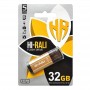 Купить ᐈ Кривой Рог ᐈ Низкая цена ᐈ Флеш-накопитель USB 32GB Hi-Rali Stark Series Gold (HI-32GBSTGD)